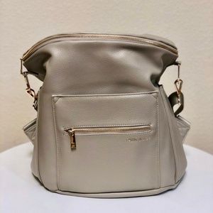 Fawn Design Original Gray Backpack / Diaper Bag
